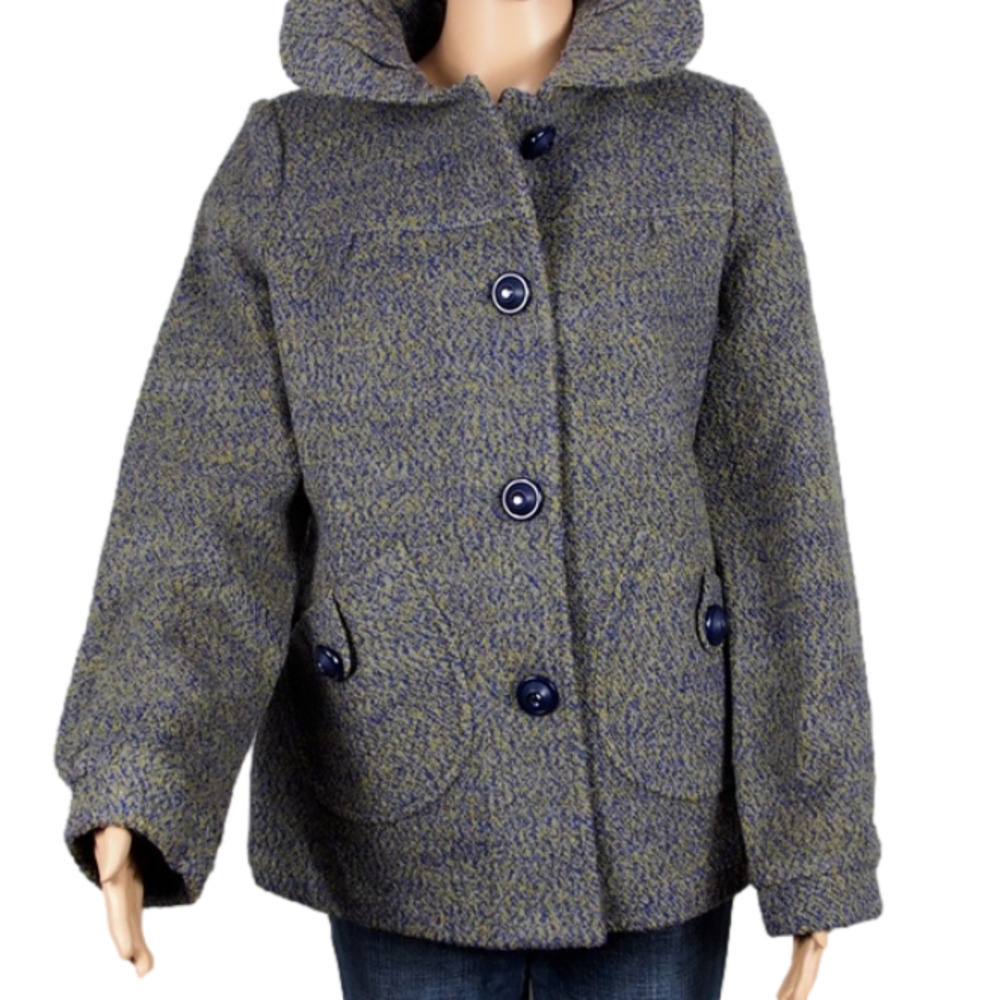 NWT Qiang wool and silk ladies jacket size S